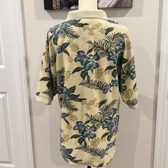 Tommy Bahama Floral Print Polo - Picture 4 of 8
